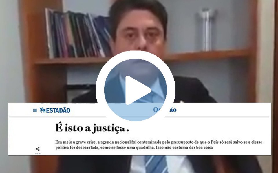 O deputado federal Wadih Damous (PT-RJ) comentou o editorial do Estado de S. Paulo criticando a operação Lava Jato; para o parlamentar, é "engraçado que esse mesmo Estadão, quando era só para atacar o Lula, as delações valiam, os delatores eram tratados como pessoas genuinamente arrependidas. Agora que Temer está na berlinda, eles vêm com essa história"; "Eu assinaria embaixo esse editorial se ele não fosse pautado pelo cinismo", acrescentou