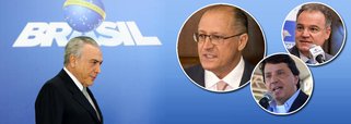 Governador de São Paulo, Geraldo Alckmin (PSDB) estuda a possibilidade de exonerar os secretários da Casa Civil, Samuel Moreira, e de Desenvolvimento Social, Floriano Pesaro, que possuem mandatos de deputado federal para que possam votar pela rejeição da segunda denúncia contra Michel Temer, que será votada pela Câmara nesta quarta-feira (25); gesto seria um aceno de Alckmin visando conseguir o apoio do PMDB para as eleições presidenciais de 2018