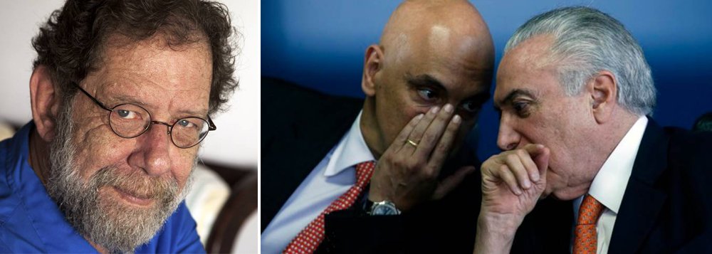 Quem escolheu Mendonça Filho para a Educação, Roberto Freire para a Cultura, Não-sei-quem Barros para a Saúde e Eliseu Padilha para a Casa Civil tinha mesmo, para ser coerente, que indicar Alexandre de Moraes para o Supremo; vídeo no Nocaute