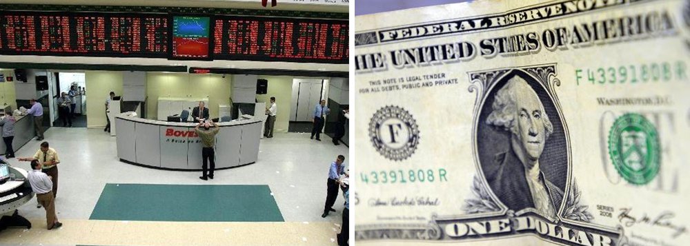 O dólar recuava nesta terça-feira e caminhava para o patamar de R$ 3,10, com os investidores apostando que eventual nova denúncia contra Michel Temer foi enfraquecida após o acordo de delação fechado pelos executivos do grupo J&amp;F correr o risco de ser cancelado; com isso, o governo conseguiria se fortalecer politicamente e encaminhar com mais segurança a pauta econômica no Congresso; por volta das 10h, o Ibovespa estava em alta de 0,89%