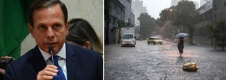 Administração João Doria (PSDB0 utilizou apenas 56% da verba destinada a manutenção do sistema de enfrentamento aos problemas causados pelas chuvas como limpeza de bueiros, canaletas, piscinões e córregos; valor de R$ 84,2 milhões é o menor desde 2012; Doria também gastou somente 12% das verbas previstas no Orçamento deste ano para o controle de cheias; no ano passado, até o mês de outubro, a administração municipal havia gasto R$ 120,9 milhões. Os investimentos em 2017 só encontram equivalência em 20103, quando a prefeitura gastou R$ 78,9 milhões entre janeiro e outubro