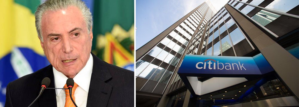 Jornalista Fernando Brito, do Tijolaço, comenta reportagem da BBC que informa que o Citibank é "conselheiro informal" do governo brasileiro na privatização de empresas e reservas naturais do Brasil, e que "promove as privatizações do Brasil nos EUA"; "Sempre tivemos vendilhões nesta pátria. Agora, porém, temos uma quadrilha que assume estar fazendo isso", diz Brito