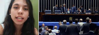 Estudante Ana Julia Ribeiro, que se tornou símbolo da luta dos estudantes secundaristas por uma educação de qualidade, fez duras críticas à aprovação, pelo Senado, da Medida Provisória 746 de Michel Temer que reforma o ensino médio nas escolas públicas do País; "Nós queremos saber: que democracia é esta numa proposta a qual acaba com o Ensino Médio, com a dignidade dos estudantes do ensino público", afirmou; "Nós ocupamos escolas em ato de repúdio a esta medida provisória e um Senado sem moral nenhum aprova, mesmo sabendo que 94% da população desaprova a reforma", disse a estudante em sua página no Facebook 