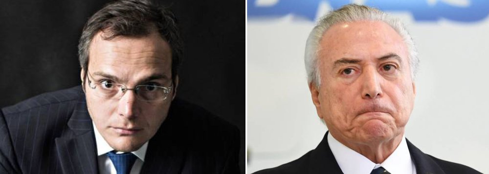 "O centro da delação de Funaro é mesmo o PMDB. Além de Eduardo Cunha, para quem trabalhava, Funaro vai contar histórias sobre Michel Temer e o seu núcleo mais fechado: Eliseu Padilha, Moreira Franco e Geddel Vieira Lima", informa o jornalista Lauro Jardim