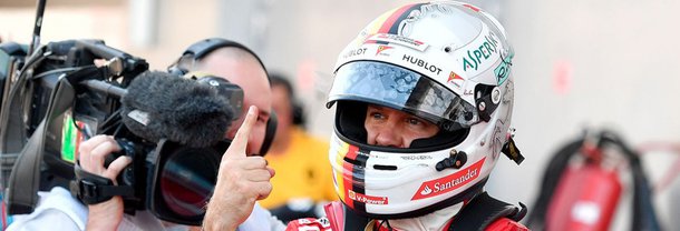O líder do campeonato de Fórmula 1, Sebastian Vettel, garantiu neste sábado a primeira pole position da Ferrari desde 2015, com o companheiro de equipe Kimi Raikkonen completando a primeira fila no Grande Prêmio da Rússia; o brasileiro Felipe Massa, da Williams, ficou com a sexta colocação