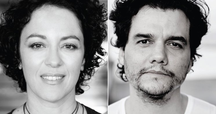Marcia Tiburi e Wagner Moura