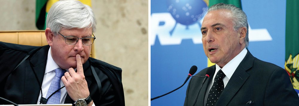 O procurador-geral da República, Rodrigo Janot, encaminhou neste domingo (21) à Polícia Federal uma série de questionamentos sobre as gravações feitas pelo dono do grupo JBS, Joesley Batista, antes de firmar a delação premiada que serviu de base para a abertura de inquérito contra o Michel Temer. A defesa de Temer também enviou os chamados “quesitos” ao Supremo Tribunal Federal (STF), contendo 15 pontos