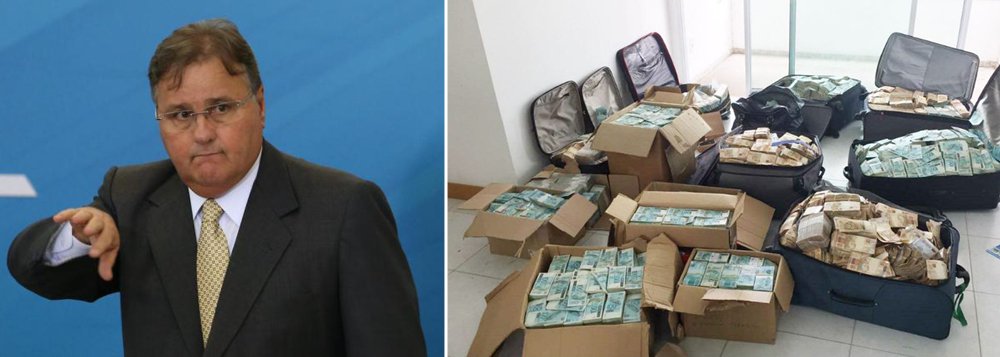 O ex-ministro Geddel Vieira Lima (PMDB), parceiro de Michel Temer no recebimento de propinas para o PMDB, passou senhas incorretas de seu celular para a Polícia Federal e se recusou a fornecer sua digital para que os investigadores acessassem o aparelho; a senha foi solicitada em duas ocasiões, em que Geddel, por meio de seus advogados, forneceu alguns números, que não funcionaram; a PF já tem cinco provas que ligam Geddel aos R$ 51 milhões apreendidos em espécie em um apartamento ligado a ele em Salvador, na maior apreensão de dinheiro vivo da história