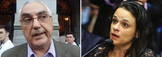 O professor Salomão Shecaira, chefe do Departamento de Direito Penal, Medicina Forense e Criminologia da USP, protocolou uma queixa-crime contra a advogada e professora Janaina Paschoal, autora da peça de ficção que resultou no impeachment da presidente Dilma Rousseff sem crime de responsabilidade; Shecaira alega que a docente usou sua conta no Twitter para atacar sua honra, "realçando suas imaginadas qualidades e se apresentando falsamente como injustiçada" por ter sido reprovada em concurso público da USP; pena para difamação é de 3 meses a um ano e, nesse caso, pode ser considerado um aumento de pena por ter sido praticada por um meio que facilita a difamação - o Twitter