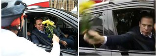 Para o deputado estadual e líder do PT na Assembleia Legislativa de São Paulo (Alesp), Alencar Santana Braga, a reação do prefeito João Doria (PSDB), que arremessou ao chão flores recebidas de uma ciclista em um protesto contra os mortos nas marginais, "é uma demonstração de sua capacidade de admitir as falhas em sua gestão, e de como há uma confusão de interesses, pois ele age na Prefeitura de São Paulo como se estivesse gerenciando uma de suas empresas privadas e como se ele fosse o dono da cidade e não eleito pelas pessoas"