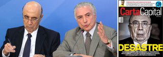 Em situações normais, Henrique Meirelles já teria sido demitido; produziu a maior depressão econômica da história do Brasil, com desemprego recorde, caos nas contas públicas e risco de paralisia de serviços essenciais do Estado; ainda assim, ele é tratado como presidenciável, porque o Brasil foi sequestrado pelo setor financeiro, com o golpe de 2016