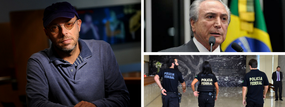 Prestes a lançar pela Netflix uma série baseada na Operação Lava Jato, o cineasta José Padilha criticou abertamente Michel Temer, que, em sua opinião, beneficiou-se de uma quadrilha que achacou o Estado com sua corrupção; Para ele, a chapa que elegeu Dilma Rousseff e Temer foi irregular; "Desde sempre estiveram ilegais na Presidência da República. Todos nós sabemos disso. O TSE (Tribunal Superior Eleitoral) também sabe", disparou; ainda fazendo mistério sobre a produção, que será lançada simultaneamente no mercado internacional, Padilha promete revelações dos bastidores da Lava Jato