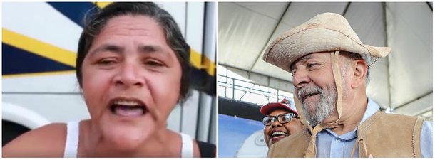 Uma cidadã, na Bahia, afirma que o Luiz Inácio Lula da Silva é "o nosso presidente". "Foi ele quem deu comida pra gente. Foi ele quem botou comida na mesa do povo. Ele mudou minha história", acrescenta, em vídeo de Guilherme Imbassahy para os Jornalistas Livres', publicado no Facebook; assista