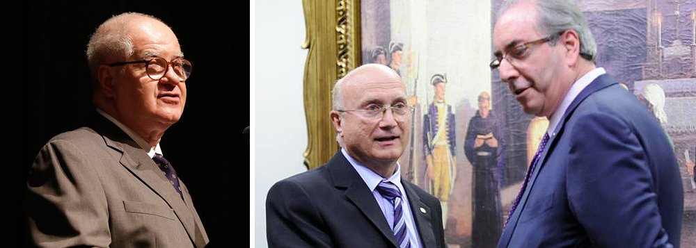 Colunista Elio Gaspari afirmou neste domingo, 26, que o deputado Osmar Serraglio (PMDB-PR), anunciado ministro da Justiça do governo de Michel Temer, traz um risco para a já combalida administração do peemedebista, que chegou ao poder após um golpe parlamentar em 2016; "Se Osmar Serraglio mostrar no Ministério da Justiça a competência que teve no trabalho de blindagem de seu aliado Eduardo Cunha, Michel Temer está frito. Cunha perdeu a presidência da Câmara, o mandato e a liberdade", diz Gaspari