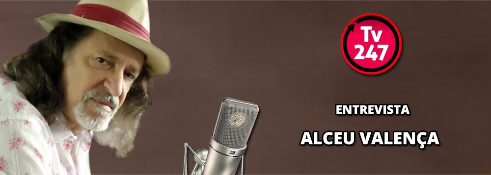 A TV 247 entrevista nesta tarde, às 15h, o cantor e compositor Alceu Valença, um dos grandes nomes da música popular brasileira; o autor de clássicos como Morena Tropicana, Girassol, La Belle De Jour, que se apresenta hoje, a partir das 22 horas, na Áudio Club, em São Paulo, relembrará passagens dos mais de 40 anos de carreira, a experiência como cineasta, sem deixar de dar sua opinião sobre o atual momento político do país