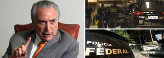 "A conclusão da Polícia Federal entregue ao STF de que há indícios de corrupção na relação entre Temer e Joesley, evidenciada pela mala de 500 mil reais nas mãos de Rocha Loures colocou Temer em maus lençóis, pra variar", diz o colunista do 247 Alex Solnik; "Temer rebateu as acusações de Joesley com um processo por injúria, calúnia e difamação. Podemos concluir que ele também vai processar a PF? Sim. Para ser coerente, Temer tem que processar a Polícia Federal", diz Solnik 