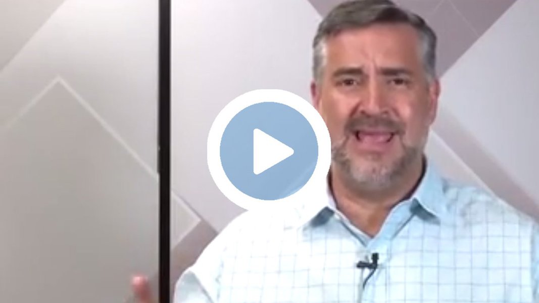 Em vídeo, deputado diz que não há "foto, áudio, vídeo ou conta" contra o PT ou contra o ex-presidente Lula e que "estamos diante de uma indústria de factóides que tenta reduzir a importância do flagrante que pegou o Temer e o Aécio"