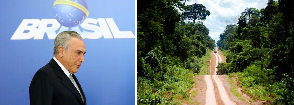 O juiz Rolando Spanholo, da 21ª Vara Federal do Distrito Federal, determinou a suspensão imediata de "todo e qualquer ato administrativo" que busque extinguir a Reserva Nacional do Cobre e Associados (Renca); na decisão, o magistrado conclui que é inadequada a pretensão do governo federal em extinguir (total ou parcialmente) a reserva, por meio de simples decreto e sem a prévia deliberação do Congresso Nacional; juiz ressalta que, por estar localizada na Floresta Amazônica, alterações no uso dos recursos existentes na área só podem ser realizadas em forma de lei