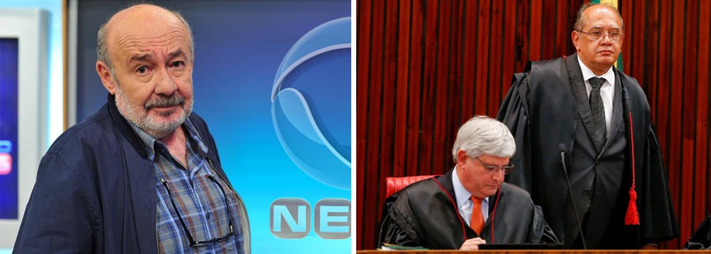 "Eles estão em todas, tudo depende deles, só se fala neles. São eles que mandam prender e soltar, cassar ou não cassar mandatos, determinam o que é certo e o que é errado, o que pode e o que não pode, quem vai ser condenado ou absolvido - e sem a obrigação de cumprir prazos", escreve o jornalista Ricardo Kotscho, sobre o ministro do STF e presidente do TSE, que pautará o julgamento contra Temer, e o procurador-geral da República, que mandará ao STF a lista dos políticos citados na Lava Jato pela Odebrecht