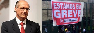 Tribunal de Justiça de São Paulo decidiu, em caráter liminar, multar em R$ 937 mil cada um dos sindicatos ligados ao sistema de transporte público de São Paulo que aderirem à greve geral desta sexta-feira 28; caso todas as multas sejam aplicadas, o valor poderá superar os R$ 3,7 milhões; ação foi impetrada pelo governo Alckmin, que alega que o objetivo da mobilização é "paralisar o Brasil"