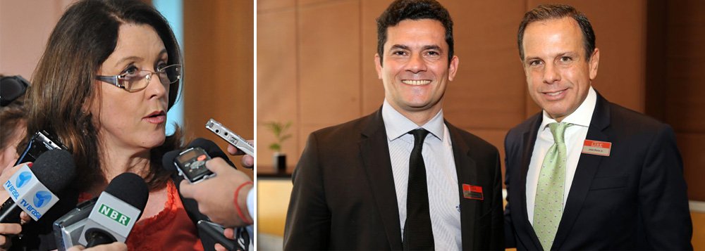 "O juiz Moro, viu sua taxa de desaprovação alcançar 45%, bastante próxima da taxa de aprovação, que ficou em 48%", lembra a colunista Helena Chagas; "outro dado do Ipsos que confirma tendência detectada pelas pesquisas presidenciais é um certo desgaste do tucano João Doria, que parece ter exagerado na dose de marketing e de viagens nos últimos tempos, passando a ideia de ter abandonado a gestão de São Paulo"