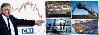 Depois de apoiar ativamente a derrubada da presidente Dilma Rousseff (PT), a Confederação Nacional da Indústria (CNI) encerrou 2016 com resultados catastróficos, com quedas em todos os pontos da pesquisa "Indicadores Industriais"; o faturamento foi o indicador com a maior queda no ano passado; ele retrocedeu 12,1% na comparação entre 2015 e 2016; os indicadores de produção também tiveram um forte recuo no ano, com uma queda de 7,6% nas horas trabalhadas e 7,5% no nível de emprego; a comparação é com 2015; "Os dados do mercado de trabalho continuam negativos, isso é um indicador da capacidade de compra dos trabalhadores e mostra dificuldade da economia retomar seu crescimento", diz o gerente-executivo de política econômica, Flavio Castelo Branco