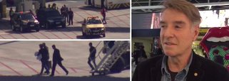 O avião que trouxe o Eike Batista de Nova York para o Rio de Janeiro pousou há pouco no Aeroporto Internacional Tom Jobim/Galeão; agentes da Polícia Federal prenderam o empresário logo após ele desembarcar do avião; Eike embarcou no domingo (29), no Aeroporto John F. Kennedy, em Nova York, em um voo da American Airlines; suspeito de lavagem de dinheiro em um esquema de corrupção que também atinge o ex-governador do Rio Sérgio Cabral, que está preso, Eike Batista foi do posto de mais badalado do país ao de presidiário