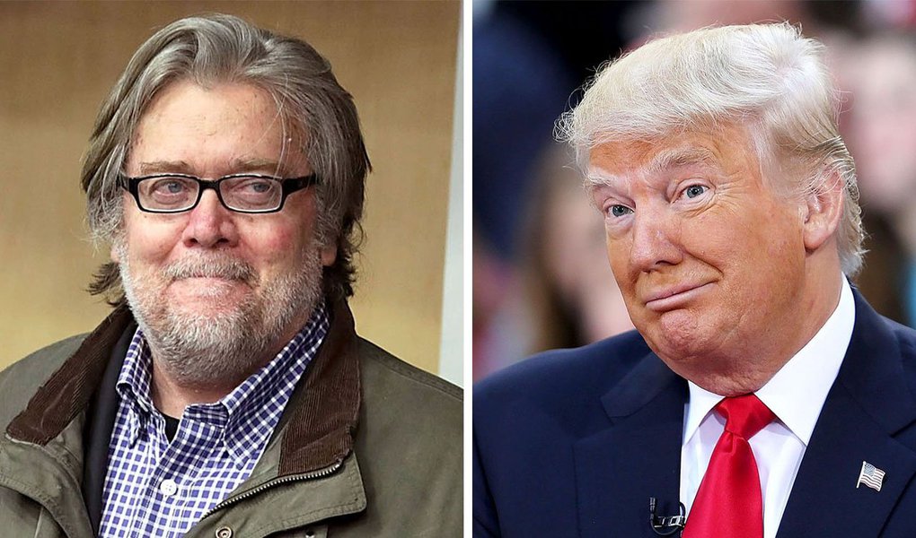 Estrategista-chefe de Trump, que se compara à encarnação do mal de Star Wars, tornou-se conhecido como chefe de site de extrema direita; muitos o consideram o manipulador oculto e condutor ideológico do presidente