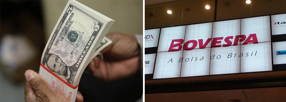 O dólar comercial encerrou esta segunda vendido a R$ 3,169, com queda de R$ 0,014 (-0,43%); a cotação fechou no valor mais baixo desde 8 de novembro (R$ 3,167), dia das eleições que elegeram Donald Trump presidente dos Estados Unidos; o índice Ibovespa fechou com alta de 1,9%, aos 65.748 pontos, nível mais alto desde março de 2012; os maiores ganhos ocorreram com as ações da Vale e do Banco do Brasil