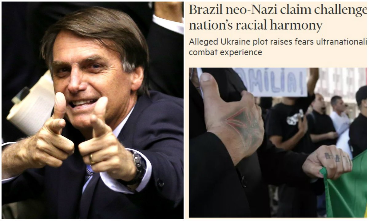 Jornal britânico Financial Times relembra a defesa feita pelo deputado ao coronel Brilhante Ustra, apontado como torturador durante a ditadura militar, durante a votação do processo de impeachment de Dilma Rousseff na Câmara; reportagem destaca também a crescente onda de conservadorismo em decorrência do agravamento da crise política pós-impeachment