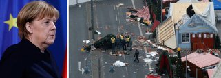 A chanceler da Alemanha, Angela Merkel, disse nesta terça-feira que acredita que o incidente em um mercado de Natal em Berlim, que deixou 12 mortos na segunda-feira, foi um ataque terrorista, acrescentando que será difícil suportar caso um imigrante tenha sido o autor; "Há muito que ainda não sabemos com certeza suficiente, mas precisamos, da forma que as coisas estão agora, presumir que foi um ataque terrorista", disse