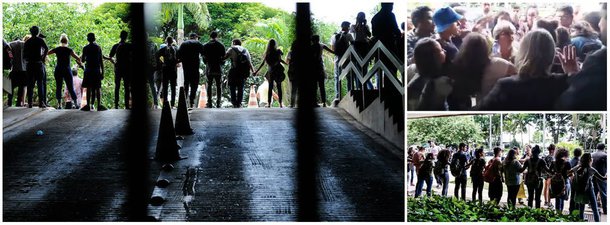 A polícia legislativa do Senado recebeu com spray de pimenta nesta tarde estudantes paranaenses que viajaram até Brasília para acompanhar audiência pública sobre a MP 746 (reforma do ensino médio) e discutir a PEC 55, do teto dos gastos; os adolescentes faziam um cordão em frente à entrada do Senado em protesto contras as propostas quando foram surpreendidos com os jatos de spray de pimenta e impedidos de entrar na Casa; segundo o grupo, os policiais ainda utilizaram armas de choque elétrico; "Estudantes querem debater a PEC. Querem ser ouvidos. Querem participar e defender seus direitos. É lamentável que sejam recepcionados desta maneira", protestou a senadora Gleisi Hoffmann (PT-PR); assista