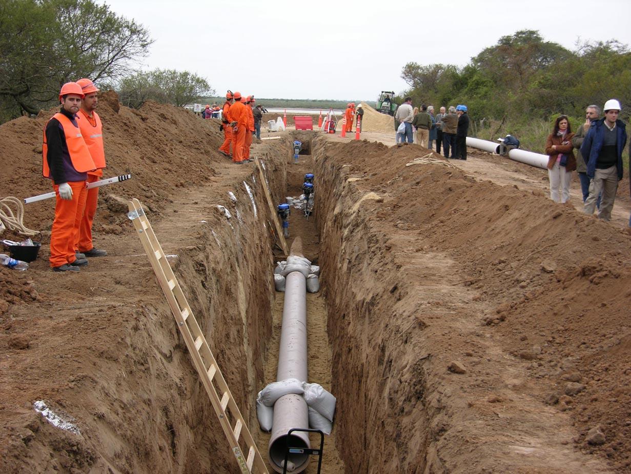 Construção de aqueduto na Província do Chaco, na Argentina, pela construtora da OAS