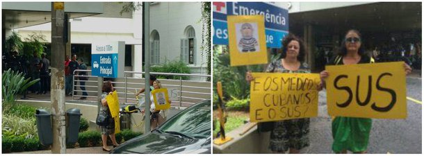 "Sim, eu sei que são os frutos envenenados do fascismo que a mídia inoculou em boa parte da classe média, mas para caírem assim estes frutos, tem alguém sacudindo a árvore", afirma o jornalista Fernando Brito, sobre as mulheres que protestaram nesta quarta em frente ao Hospital Sírio Libanês, onde a esposa do ex-presidente Lula está internada; "Existe um núcleo clandestino de comando que se serve destas pessoas indispostas ao convívio social civilizado", diz Brito