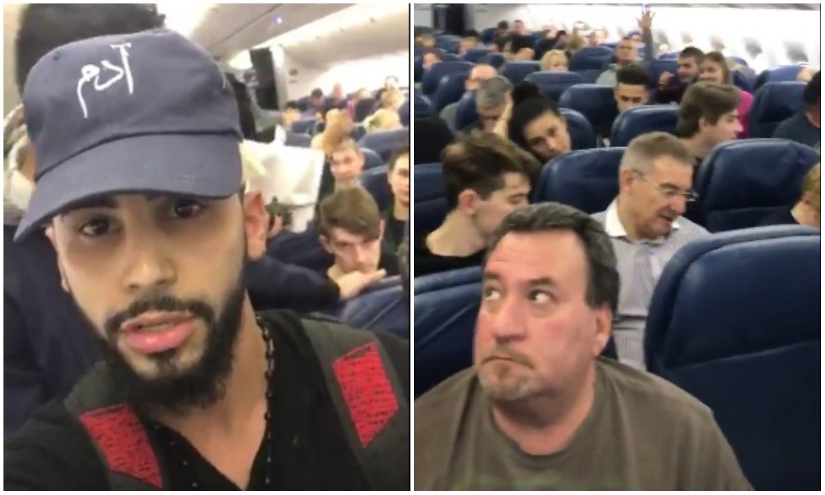 "Pessoal, nós falamos uma língua diferente no avião, e agora estamos sendo expulsos", disse Adam Saleh, famoso por um canal no Youtube, em um voo da Delta Airlines; "Isso é 2016!", protestou, destacando que o caso era de "racismo"; assista ao vídeo