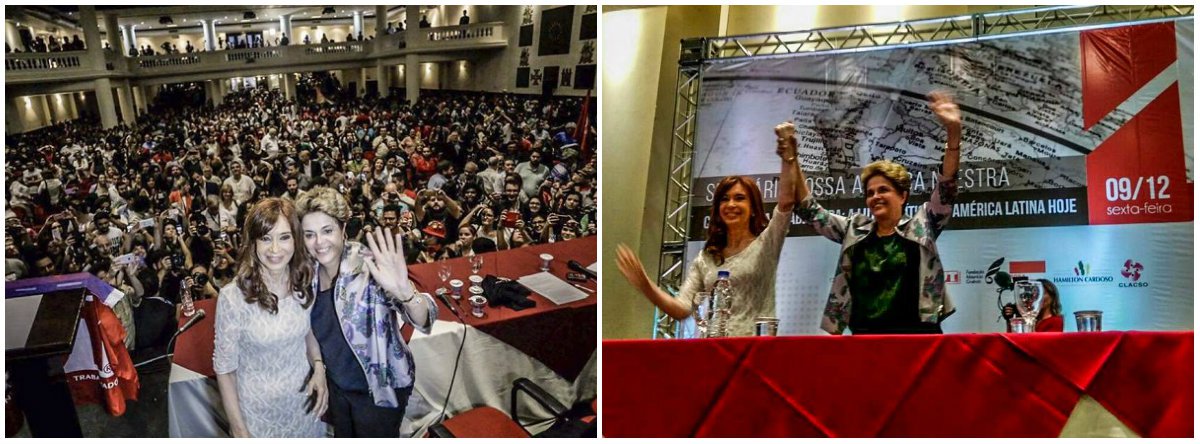 Durante conferência em São Paulo, a ex-presidente da Argentina Cristina Kirchner criticou nesta sexta-feira 9 o governo de Mauricio Macri, a quem acusou de provocar uma "tempestade perfeita" para justificar os cortes que queriam realizar a sua política neoliberal