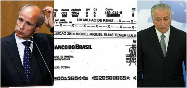 Pode ser o fim da linha pra ambos, se for provado o depoimento do ex-presidente da Andrade Gutierrez, Otávio Marques de Azevedo, no qual afirmou “que um valor de R$ 1 milhão que entrou no caixa da campanha da chapa Dilma/Temer foi proveniente de um pagamento de propina feito pela Andrade Gutierrez em março de 2014 ao diretório nacional do PT