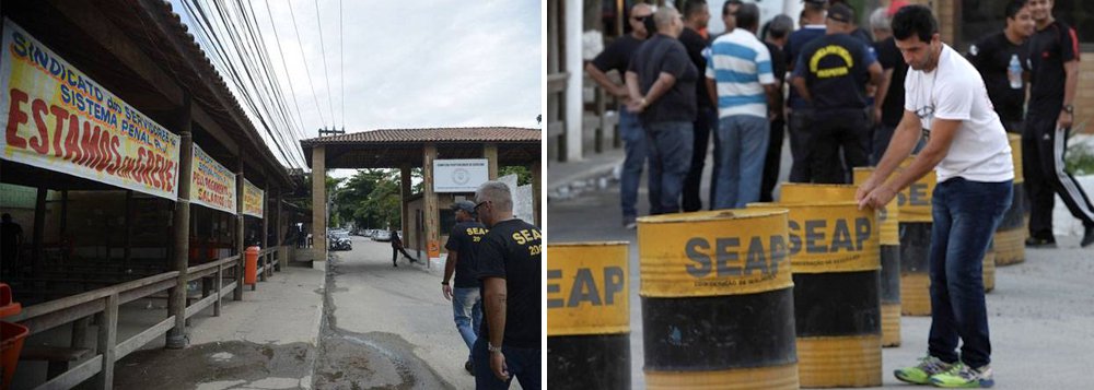 Presidente do Tribunal de Justiça do Estado do Rio de Janeiro, desembargador Luiz Fernando Ribeiro de Carvalho, determinou  corte de ponto dos agentes penitenciários que mantiverem o estado de greve; magistrado decidiu ainda dobrar o valor da multa diária – de R$ 100 mil para R$ 200 mil – caso o Sindicato dos Servidores do Sistema Penal do Estado opte pela manutenção da paralisação das atividades; decisão do presidente do tribunal foi proferida com base em petição da Procuradoria-Geral do Estado (PGE), que acusa o sindicato de descumprir o que foi acordado em audiência de conciliação, realizada na última terça-feira (24)