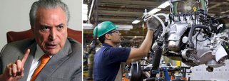 Brasil ocupa o penúltimo lugar na classificação geral de competitividade em um ranking de 18 países, à frente somente da Argentina, segundo o estudo Competitividade Brasil, elaborado pela Confederação Nacional da Indústria (CNI); fatores que influenciaram na baixa posição em ambiente macroeconômico foram inflação, dívida bruta e carga de juros elevadas e baixa taxa de investimento; no quesito ambiente de negócios, o país é puxado para baixo pelo desempenho ruim nos subfatores burocracia e relações de trabalho e eficiência do estado e segurança jurídica; politica econômica do governo Michel Temer vem solapando a economia e aprofundando a recessão