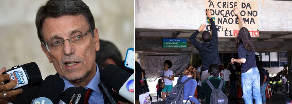 Jornalista diz que "são injustas" as críticas à PM de Brasília, uma vez que "nenhum estudante foi preso nem há notícias de violências físicas na desocupação das escolas em Brasília", ao contrário do que determinou, em uma decisão polêmica e de repercussão nacional, o juiz Alex Costa de Oliveira para retirar os ocupantes; ele lembra que "as primeiras ordens de desocupação foram emitidas há uma semana", e que "a determinação de Rollemberg era a de executar as decisões judiciais, mas com todo cuidado para que não houvesse violência"