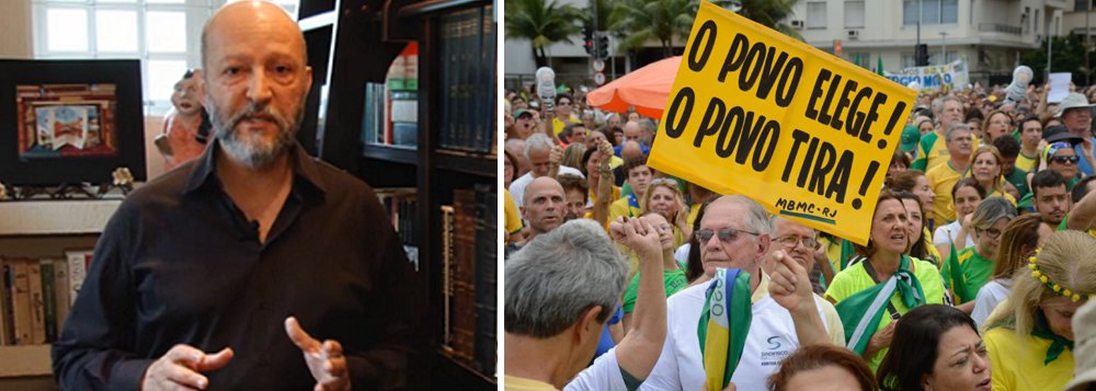 Jornalista Josias de Souza, do portal Uol, destaca que, neste domingo, "o asfalto roncou a favor da Lava Jato e contra os políticos que cruzam o caminho da investigação com o propósito de 'estancar a sangria'; para ele, "Michel Temer foi, por assim dizer, informado do seguinte: se quiser fazer os brasileiros de bobos, não encontrará material"