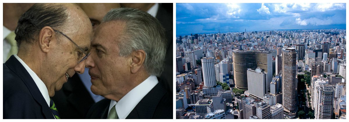 Ministro da Fazenda, Henrique Meirelles, e Michel Temer, imóveis .2