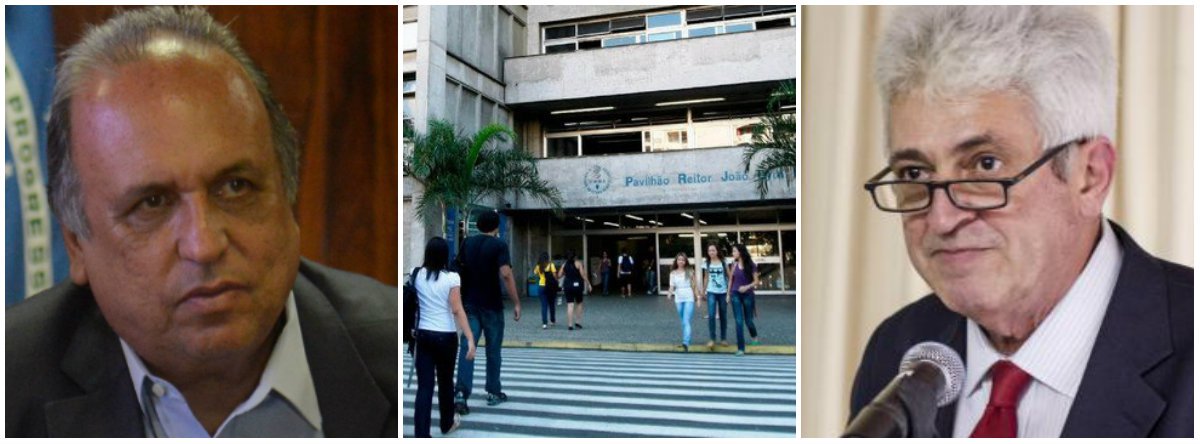 Universidade Estadual do Rio de Janeiro, uma das maiores do País, diz que é necessário fazer o pagamento dos servidores de novembro, dezembro e do décimo terceiro dos funcionários, além do repasse de bolsas e auxílios; a instituição também pede a liberação de recursos para que possa funcionar; em uma carta ao governador do Rio, Luiz Fernando Pezão, divulgada nesta terça-feira 10, o reitor Ruy Garcia Marques, com apoio de antecessores, acusa o governo do Estado de "desprezar o ensino superior" e "de forçar o fechamento" da universidade; segundo ele, se as medidas citadas não forem implementadas, "as atividades ficarão impossibilitadas nas diversas unidades"; leia a carta