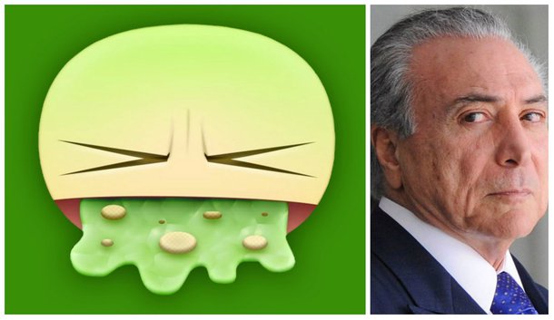 Alvo de protestos com emojis com cara de vômito em todas as suas postagens, Michel Temer pediu a seus assessores que procurassem o Facebook para barrar o protesto; a rede social, no entanto, não tem uma solução para o problema enfrentado por Temer