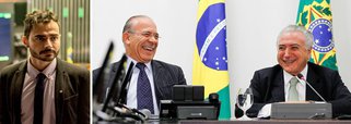 "Emparedados pela delação da Odebrecht, Temer e sua turma desejam alguém de confiança na Suprema Corte. Até porque os 15 minutos de sossego está chegando ao fim, paralelo à volta dos trabalhos na Câmara e Senado e o fim do recesso do judiciário", diz o jornalista George Marques, sobre a reunião de Michel Temer com a cúpula do PMDB para debater o substituto do ministro Teori Zavascki; "Eles já brincam e cospem na cara do brasileiro sem nenhum constrangimento. Não temem mais nem uma contra-resposta por parte da sociedade"