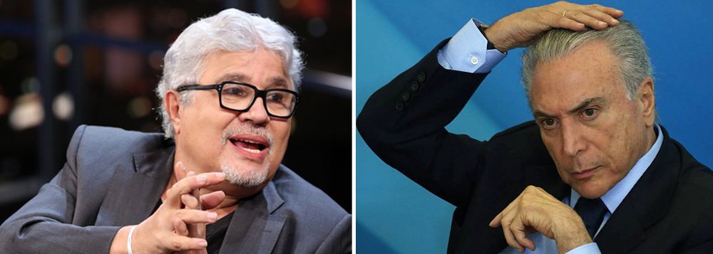 "A oposição ao governo lambe os beiços diante do que lhe foi servido de graça. O governo balança como uma vara fina sujeita a ventos fortes. O estado delicado da economia não passará ileso pela mais nova crise política que tem um único pai: Temer com suas fraquezas", diz o colunista do Globo, que aponta as evidências do crime de responsabilidade cometido por Temer