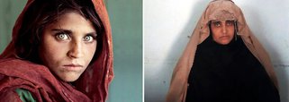 Tribunal no Paquistão sentenciou Sharbat Gula a 15 dias de prisão, a uma multa de 110 mil rupias (cerca de 1 mil dólares) e deportação após o prazo; Sharbat Gula se admitiu culpada de posse de cartão de identidade paquistanês falso; em 1984, ela, então com 12 anos, foi fotografada em um campo de refugiados após deixar o Afeganistão através das montanhas e sob o fogo de artilharia; em junho de 1985, a foto de Gula foi publicada na revista National Geographic, tendo se tornado em uma das fotos mais populares do mundo