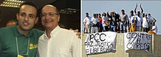 Jornalista Kiko Nogueira, do DCM, aponta o crescimento do PCC desde 2006, quando o governo de São Paulo celebrou um acordo com o grupo de Marcola, que acabou com os ataques à Polícia Militar; "Geraldo sempre negou qualquer tipo de acordo, mas o fato é que a relação com o Primeiro Comando da Capital só se tornou mais confusa, para usar um eufemismo, com o passar do tempo", afirma o jornalista, lembrando que Alckmin pediu, em 2010, votos para o candidato a deputado estadual do PSC Ney Santos, hoje prefeito de Embu das Artes, que é acusado de ligação com o PCC