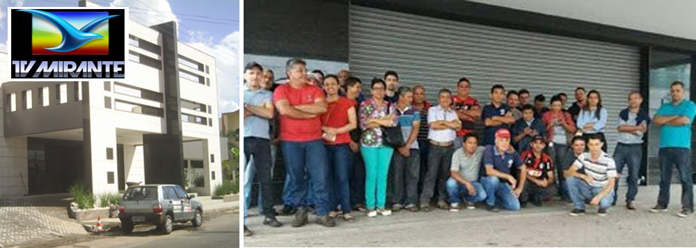 Funcionários da TV Mirante Imperatriz, afiliada da Globo em Imperatriz, no sul do Maranhão, estão em greve desde a última terça-feira (24) por tempo indeterminado; programação local que era gerada na cidade está suspensa e somente o sinal que vem de São Luís é exibido; movimento grevista reclama de reajuste de salário abaixo da inflação e corte do vale-alimentação; segundo o Sindicato dos Jornalistas e Radialistas de Imperatriz, afiliada da Globo passa por uma situação difícil, desde que o estado passou a ser governado por Flávio Dino (PCdoB), o primeiro não ligado aos Sarney depois de 31 anos; governador teria deixado de investir recursos de publicidade em demasia na TV Mirante, como era feito
