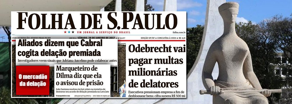 Ao mencionar o caso do marqueteiro João Santana, que tenta implicar a presidente deposta Dilma Rousseff para fechar acordo com o Ministério público Federal, o jornalista Fernando Brito, do Tijolaço, critica o vale-tudo de envolvidos na operação Lava Jato para negociar acordos de delação premiada; para ele, há um "mercado sujo que se criou nas delações, onde interessa escapar com menos responsabilidade, menos pena e mais dinheiro"
